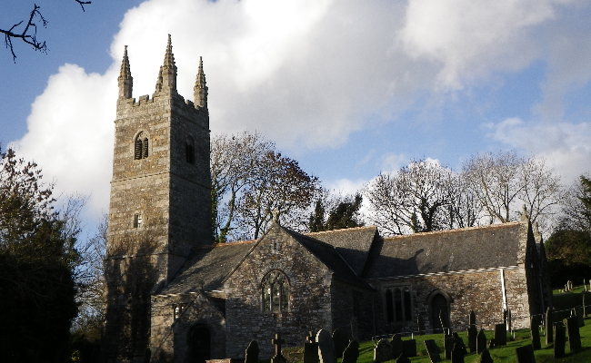 A historic church in Wadebridge